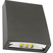 Global Industrial™ LED Low Profile Wall Pack - Full Cut-off, 50w, 4000 Lumens, 5000K
