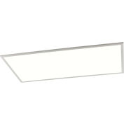 Global Industrial LED Panel Light, 2'x4', 50W, white frame, 5000 lumens, 4000K, 0-10V Dimming