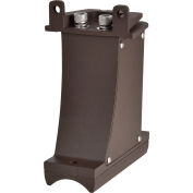 Global Industrial LED Area Light Mounting Brackets, W/ Arm and Round & Square Pole Fittings