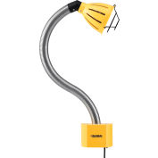 Global Industrial™ Gooseneck LED Dock Light w/ 27" Stainless Steel Arm, 38W, 10' Cord