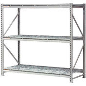Global Industrial™ Extra Heavy Duty Storage Rack, Wire Deck, 72"Wx24"Dx96"H Starter