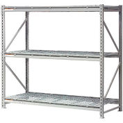 Global Industrial Extra Heavy Duty Storage Rack, Wire Deck, 72"Wx24"Dx72"H Starter
