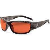 Ergodyne® 51321 Skullerz® Thor Safety Glasses, Typhon/PZ-Copper Lens