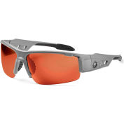 Ergodyne® 52121 Skullerz® Dagr Safety Glasses, Gray Frame/PZ-Copper Lens - Pkg Qty 12