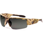 Ergodyne® 52331 Skullerz® Dagr Safety Glasses, Kryptek Frame/PZ-Smoke Lens - Pkg Qty 12