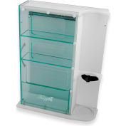 TrippNT 52953 Element Healthcare Cart Oxygen Tank and Glove Box Module 19"W x 6"D x 24"H