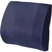 Memory Foam Lumbar Cushion Navy