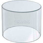 Global Approved 556404 Acrylic Cylinder, 4" x 4", Clear ,1 Piece