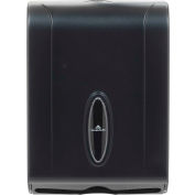 GP Georgia-Pacific Translucent Smoke Combination C-Fold/Multifold Paper Towel Dispenser - 56650/01