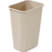 10 Gallon Rubbermaid Plastic Wastebasket - Beige