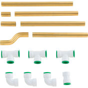 Global Industrial™ Replacement Water Drain Line Kit For 761221 Outdoor Drinking Fountains