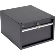 Global Industrial Stacking Workbench Drawer 17-1/4"W x 20"D x 12"H - Black