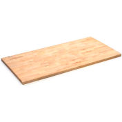 Global Industrial Workbench Top, Maple Butcher Block Square Edge, 96"W x 36"D x 1-3/4" Thick