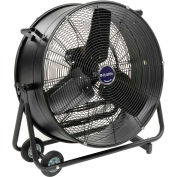 Global Industrial™ 24" Tilt Drum Blower Fan - Portable - Direct Drive - 7700 CFM - 1/3 HP