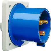 Walther Electric 635306, Male Inlet, 30/32A, 3P, 230/250Vac, 6 Hr, IP44