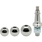 Reese Towpower Interchangeable Ball, 1-7/8", 2", 2-5/16" x 1" x 2-3/8" 8,000 lbs. Chrome - 63803