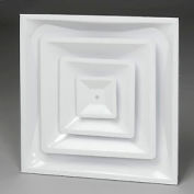 AmeriFlow® High Volume Step Down Diffuser For T-Bar Lay-In (14" Neck) - Pkg Qty 2