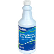 Global Industrial Bacterial Enzyme Odor Eliminator - Case Of Six 1 Quart Bottles