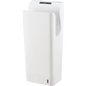 Global Industrial&#153; High Velocity Vertical Automatic Hand Dryer W/ HEPA Filter, White, 110-120V