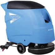 Global Industrial&#153; Auto Walk-Behind Floor Scrubber, 18&quot; Cleaning Path