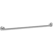 Global Industrial™ Straight Grab Bar, Satin Stainless Steel - 36"W x 1-1/4" Dia.