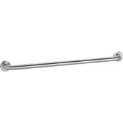 Global Industrial™ Straight Grab Bar, Satin Stainless Steel - 36"W x 1-1/2" Dia.