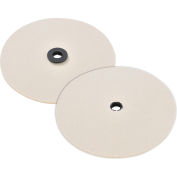 Global Industrial Replacement Felt Pads for Mini Floor Scrubber, 2 Pack