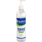 Global Industrial Alcohol Gel Hand Sanitizer - 16 oz. Pump Bottle - 24 Bottles/Case