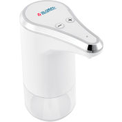 Global Industrial&#153; Countertop Automatic Soap Or Sanitizer Spray Dispenser, 350 ml, White/Chrome