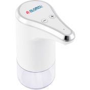 Global Industrial&#153; Countertop Automatic Soap Or Sanitizer Foam Dispenser, 350 ml, White/Chrome