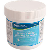 Global Industrial Glass & Hard Surface Cleaner, 20 Pods/Jar, 12 Jars/Case