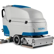 Global Industrial&#153; Cylindrical Brush Auto Floor Scrubber w/Traction Drive, 34&quot; Cleaning Path