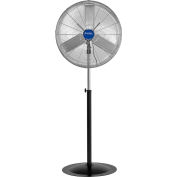 Global Industrial 30" Deluxe Oscillating Pedestal Fan, 3 Speed, 10,000 CFM, 320W, 1/2 HP