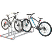 Global Industrial™ Grid Bike Rack, 10-Bike, Double Sided, Powder Coated Steel