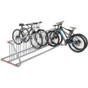 Global Industrial™ Grid Bike Rack, 18-Bike, Double Sided, Powder Coated Steel