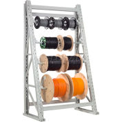 Global Industrial™ Reel Rack Starter Unit 48"W x 24"D x 120"H