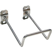 Triton - 66528 5" 80 Degree Bend SS Dble Closed End Loop Pegboard Hook for SS LocBoard - 2 Pack