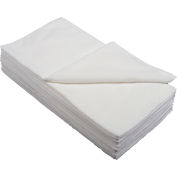 Global Industrial 300 GSM Microfiber Polishing Cloths, 16" x 16", White, 12 Cloths/Pack