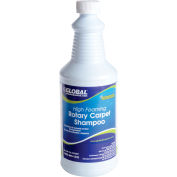 Global Industrial High Foaming Rotary Carpet Shampoo - Case Of Six 1 Quart Bottles