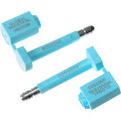 Global Industrial High Security Bolt Seal, Blue, 50/Pack
