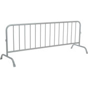 Global Industrial™ Crowd Control Barrier Powder Coated Steel 102"L x 40"H x 1-5/8" Dia.