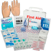 Global Industrial First Aid Kit - 10 Person, ANSI Compliant, Plastic Case