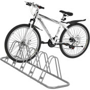 Global Industrial™ Single-Sided Adjustable Bicycle Parking Rack, 5-Bike Capacity