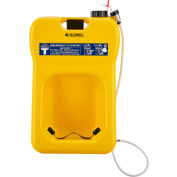 Global Industrial Gravity Fed Portable Eyewash Station, 20 Gallon
