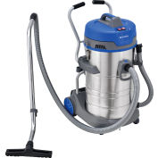 Global Industrial™ Stainless Steel HEPA Wet/Dry Vacuum, 21 Gallon Cap.