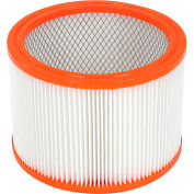 Replacement HEPA Filter For Global Industrial Wet/Dry Vacuums 641757 & 713166