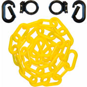 Loading Dock Kit with Plastic Chain, Black/Yellow