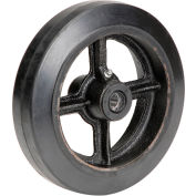Global Industrial™ 8" x 2" Mold-On Rubber Wheel - Axle Size 5/8"