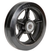 Global Industrial™ 10" x 2-1/2" Mold-On Rubber Wheel - Axle Size 1"