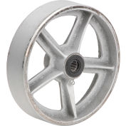 Global Industrial™ 8" x 2" Semi-Steel Wheel - Axle Size 3/4"